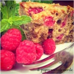 TORTA DI GRANO SARACENO E LAMPONI